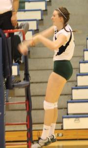 Sports Information photo: Veronica Crosby will be a part of a promising 2012-13 volleyball team.